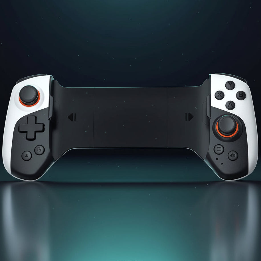 JK03 Telescopic Controller wireless gamepad compatible with iPhone, Android, and Nintendo Switch for mobile gaming precision