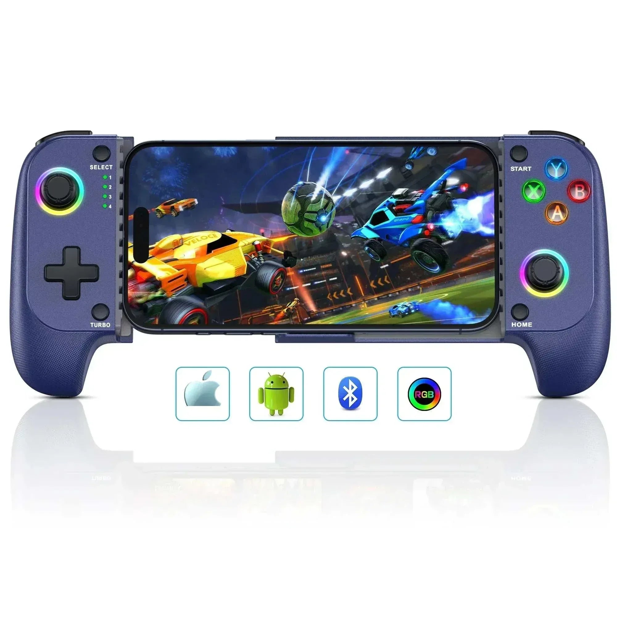 BEBONCOOL MC103 Type-C mobile gaming controller with Hall Effect joystick and ergonomic grip