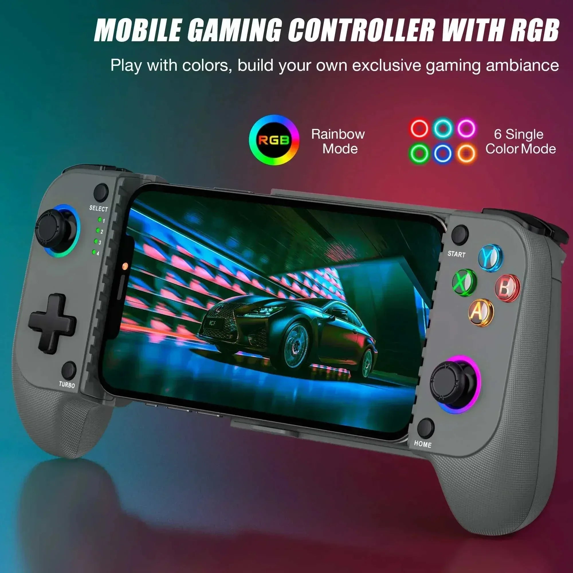 BEBONCOOL MC103 mobile gaming controller with Hall Effect joysticks and Type-C connection for Android phones